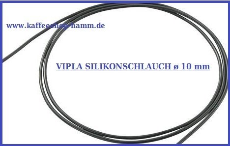 VIPLA SILIKONSCHLAUCH schwarz ø 10 mm - 5 m
