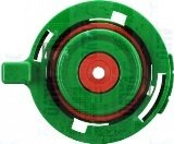 Sielaff Mixerflansch kpl., grün  inklusive O-Ring, Silikon rot,