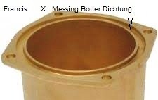 Francis Illy.XL- Messing-Boiler Reparatur Set 2023