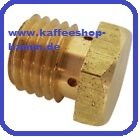 ISOMAC-Siebträger/Schraube M12x1,5-Brühkopfventil  Messing-ISO 330-